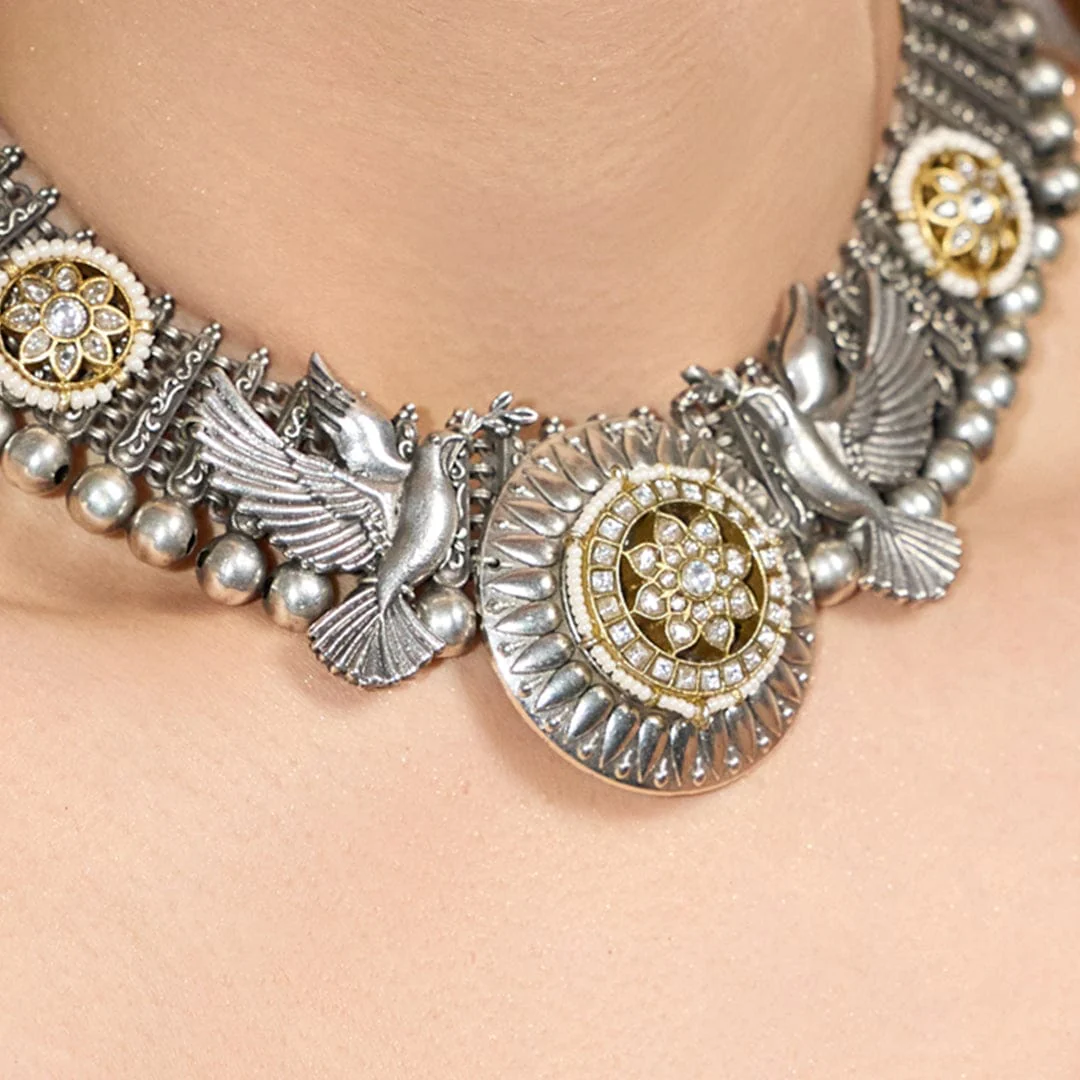 Rustic Grace Choker Necklace - Image 4
