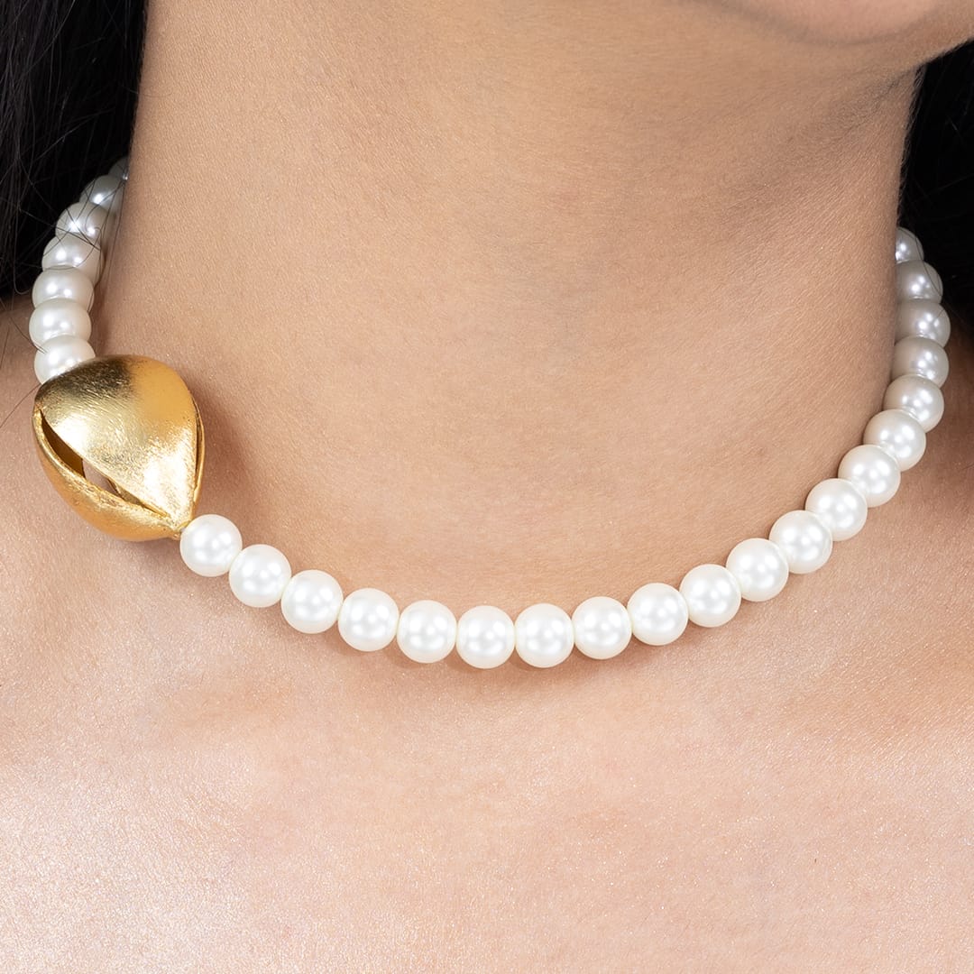 Ruvana Pearl Necklace - Image 3