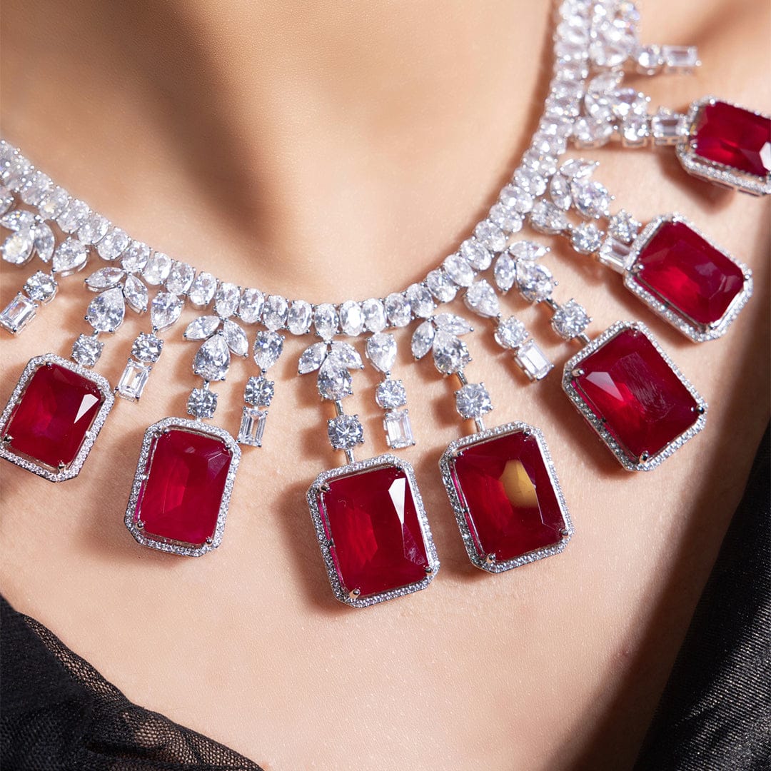 Saana Crystal Necklace SET - Image 3