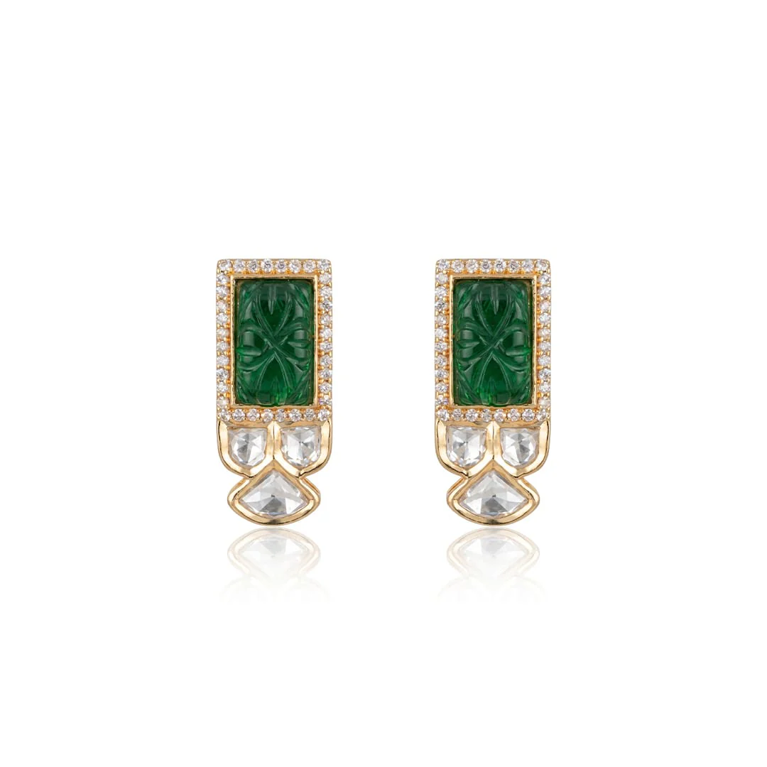 Saavya Stud Earrings - Image 2