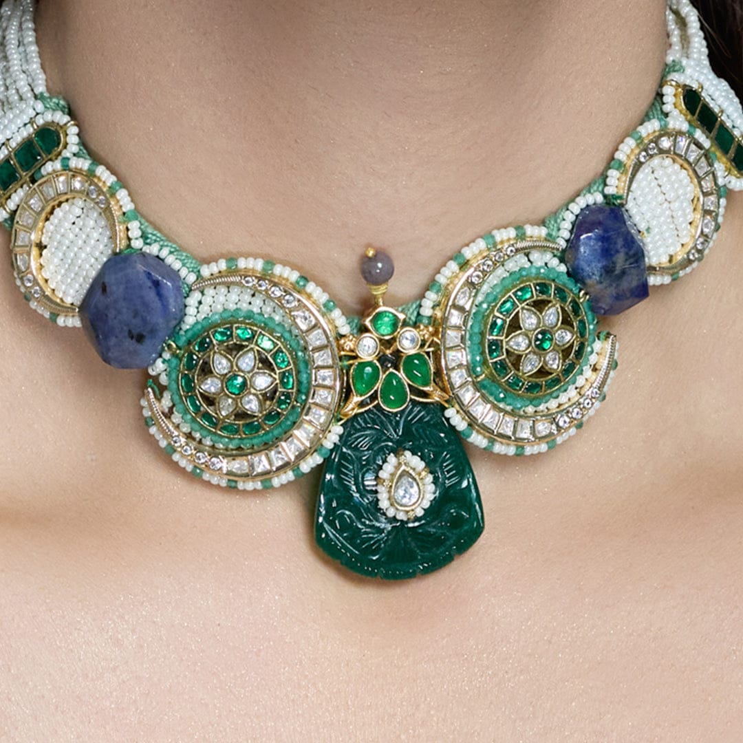 Samar Beads Necklace Set - Image 3