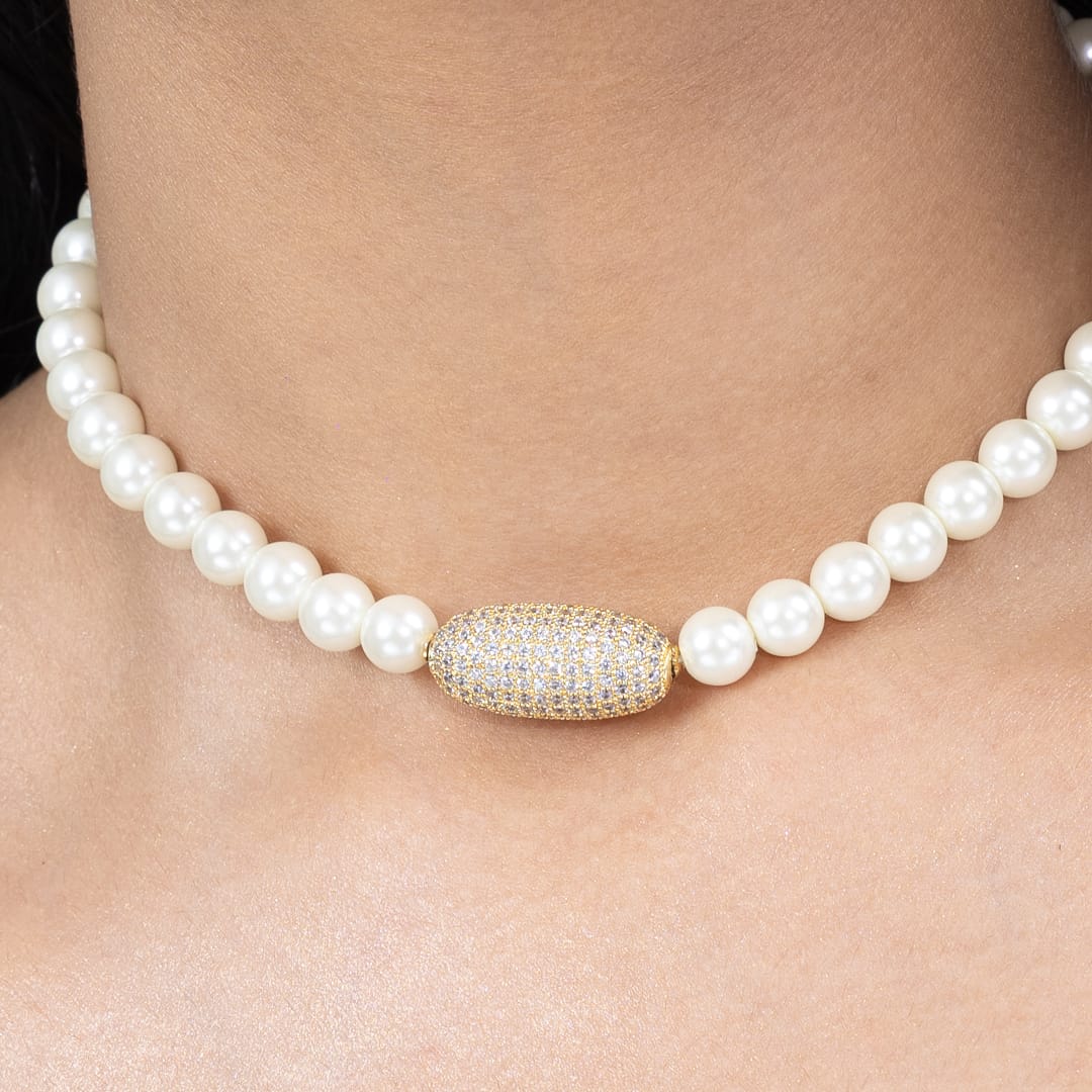 Sayona Pearl Necklace - Image 3