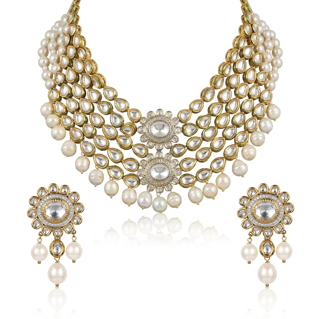 Sitara Pearl Cascade Set - Image 4