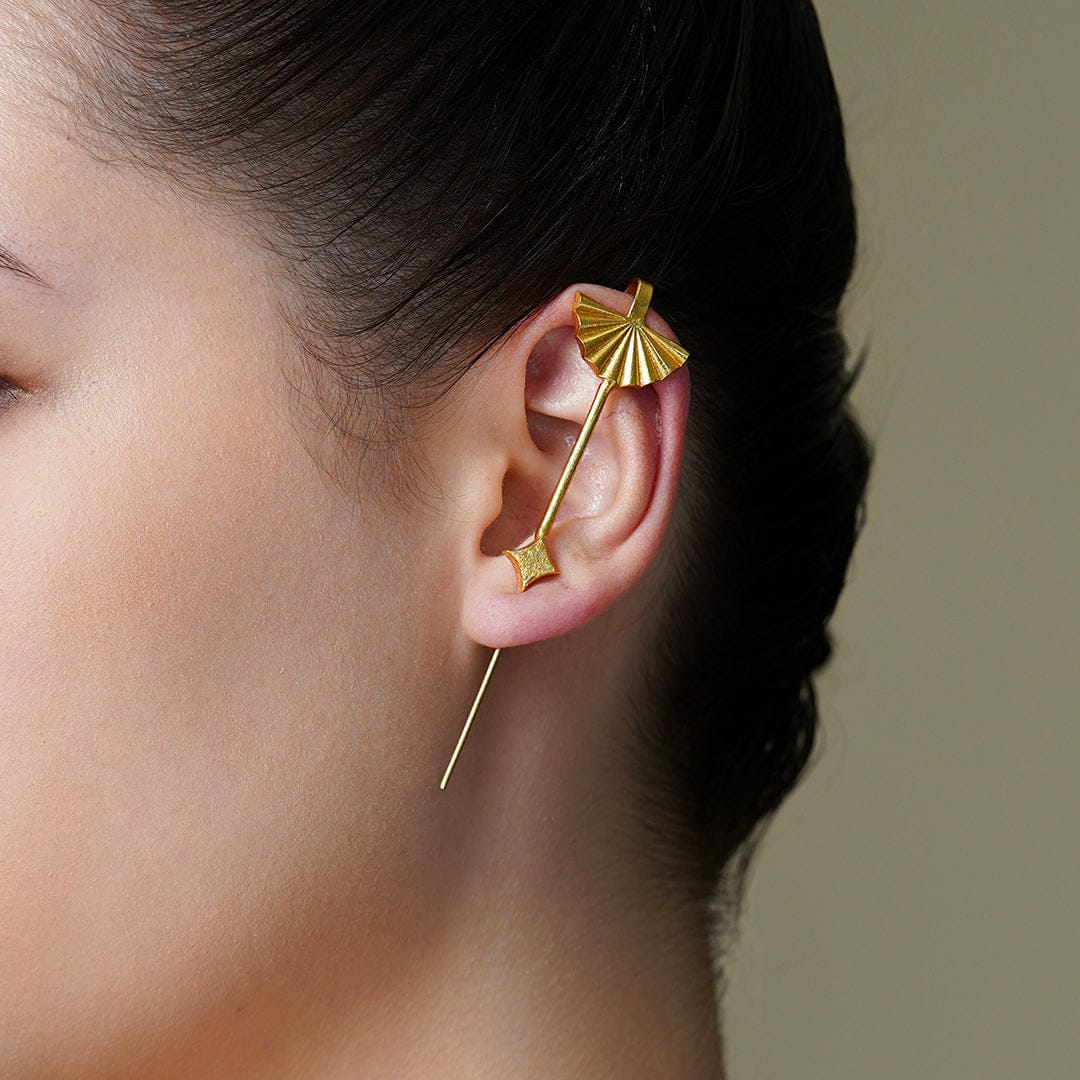 Sol Flair Cuff Earrings