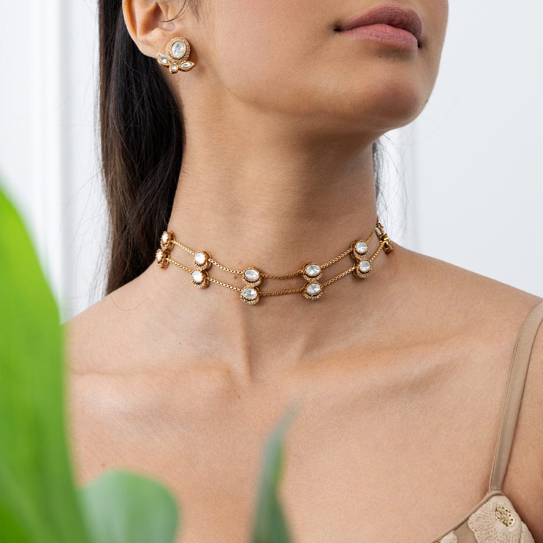 Sovereign Statement Necklace Set