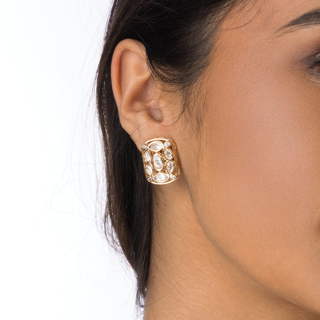 Statement Rectangle Earrings