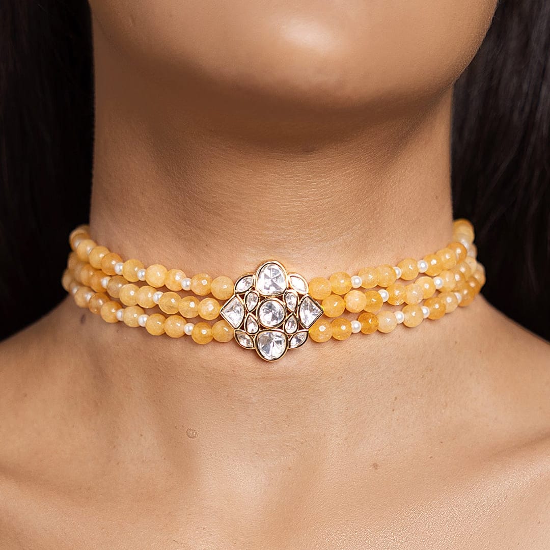 Sunny Yellow Choker