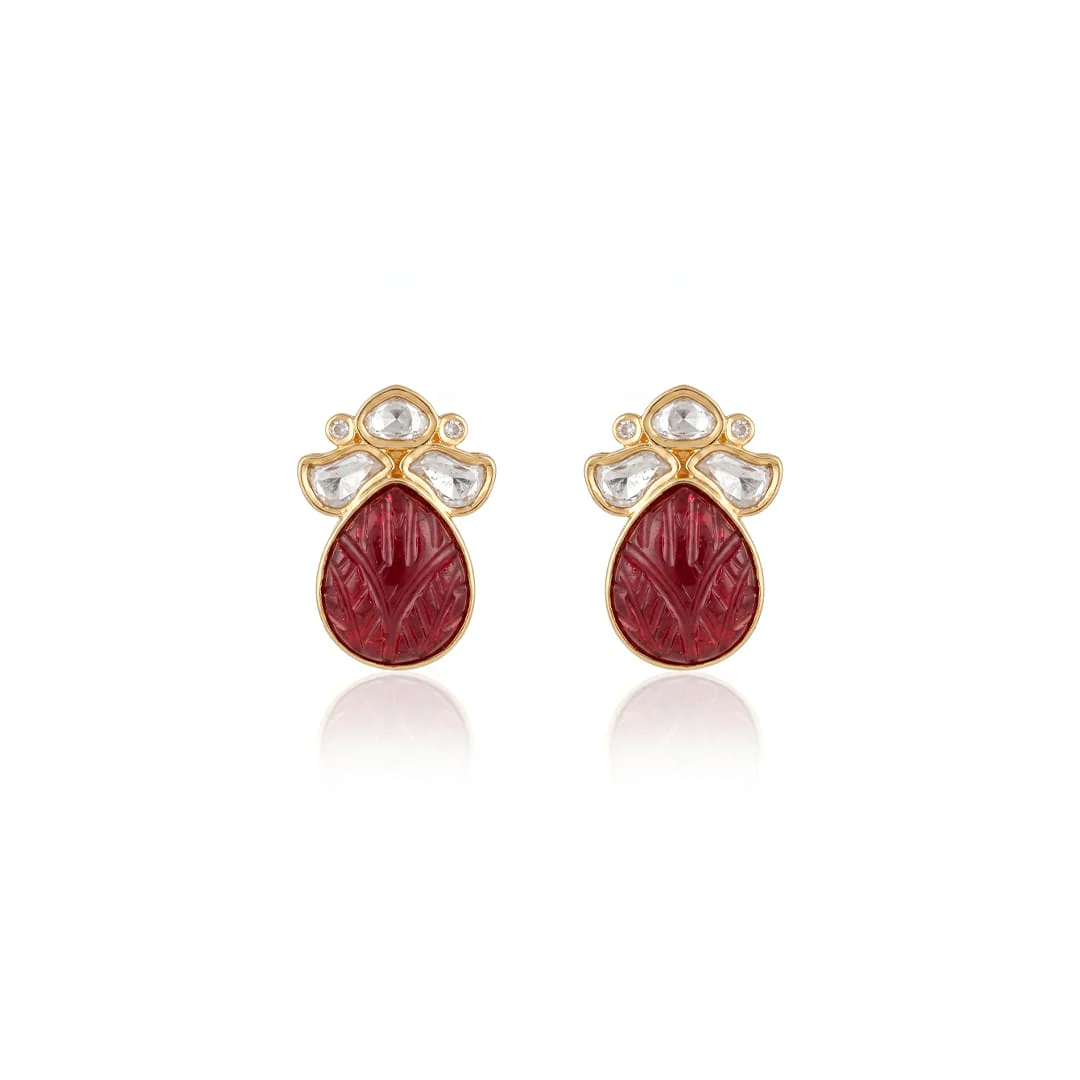 Suvaya Stud Earrings - Image 2