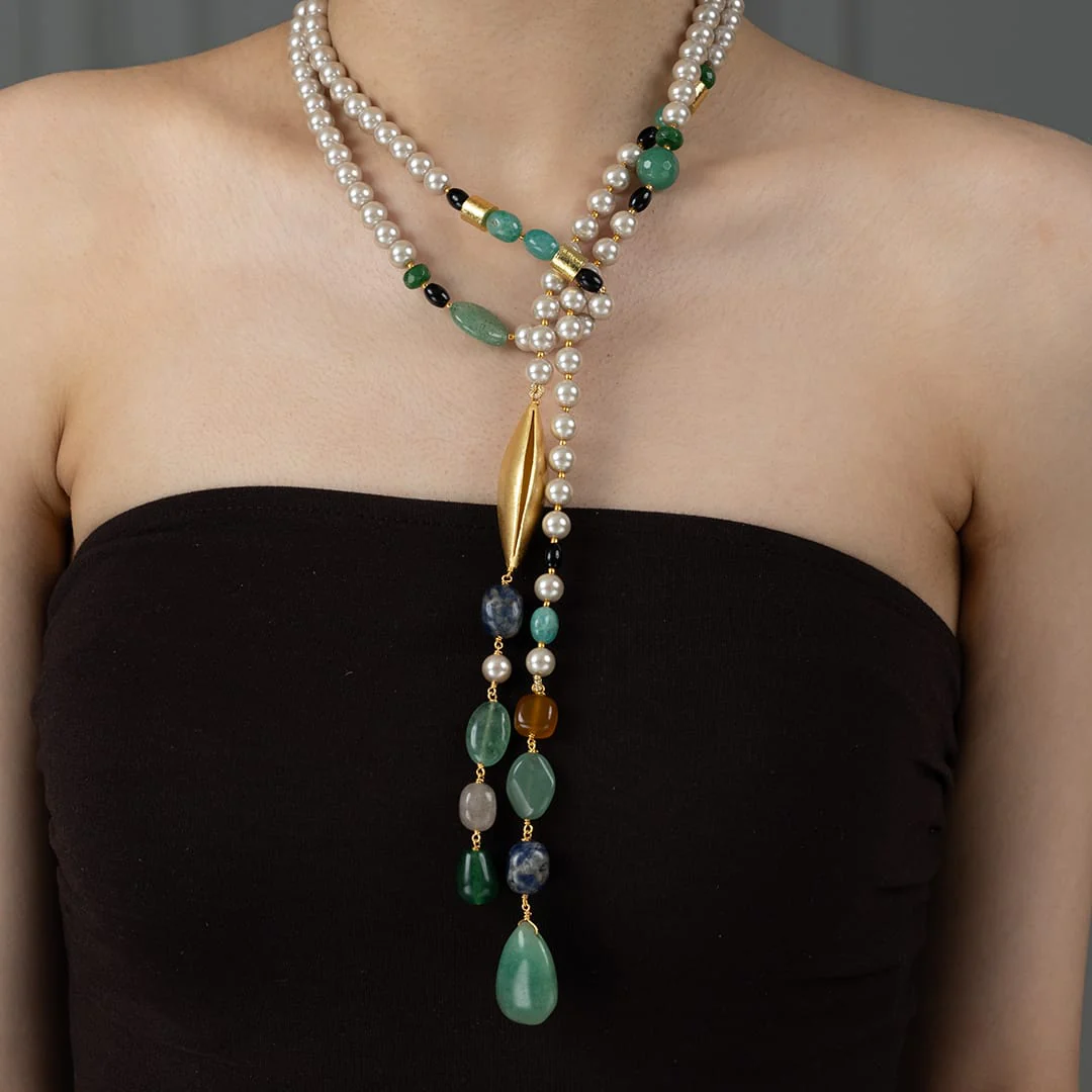 Tamira Long Necklace - Image 2