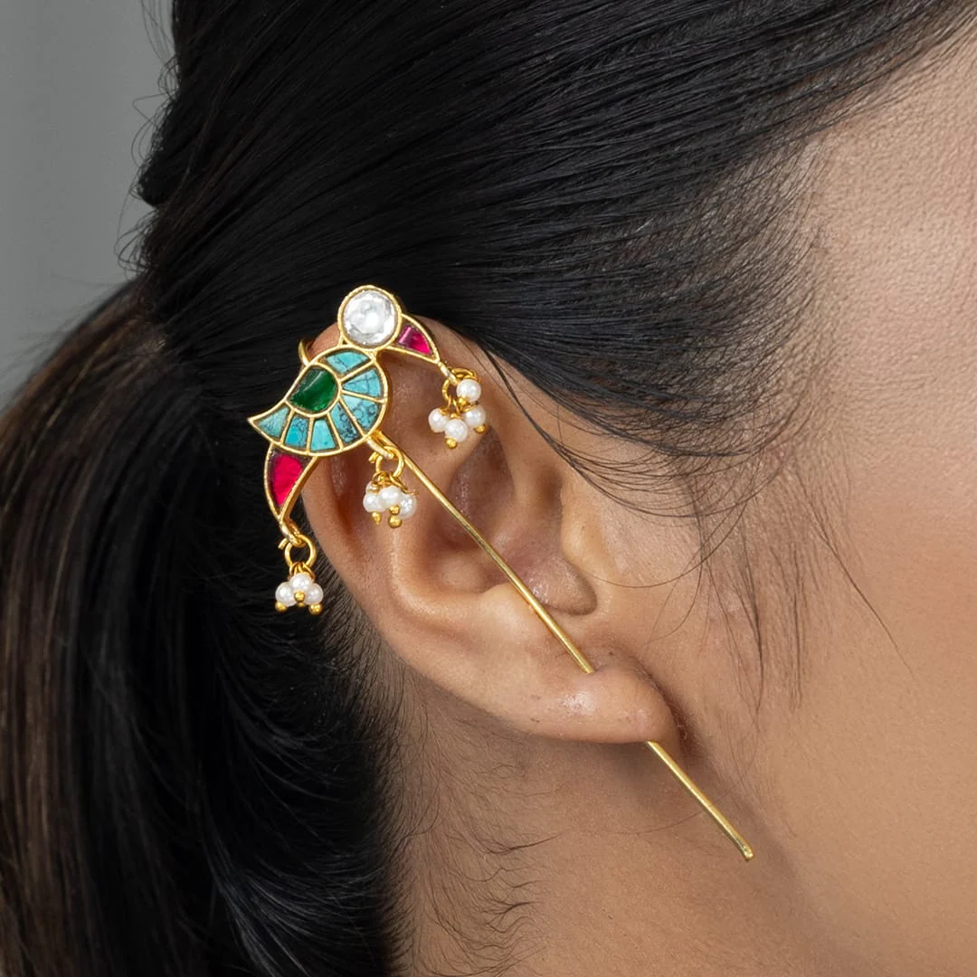 Tavina Ear Cuffs Earrings - Image 2
