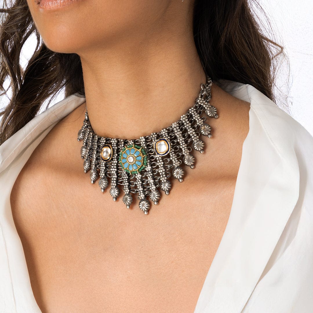 Traditional Ornate Choker Necklace