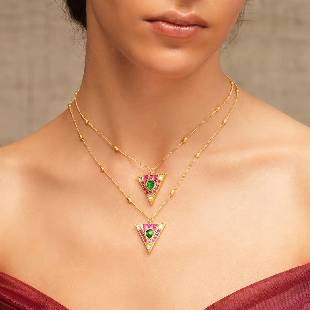 Twin Triad Minimal Necklace