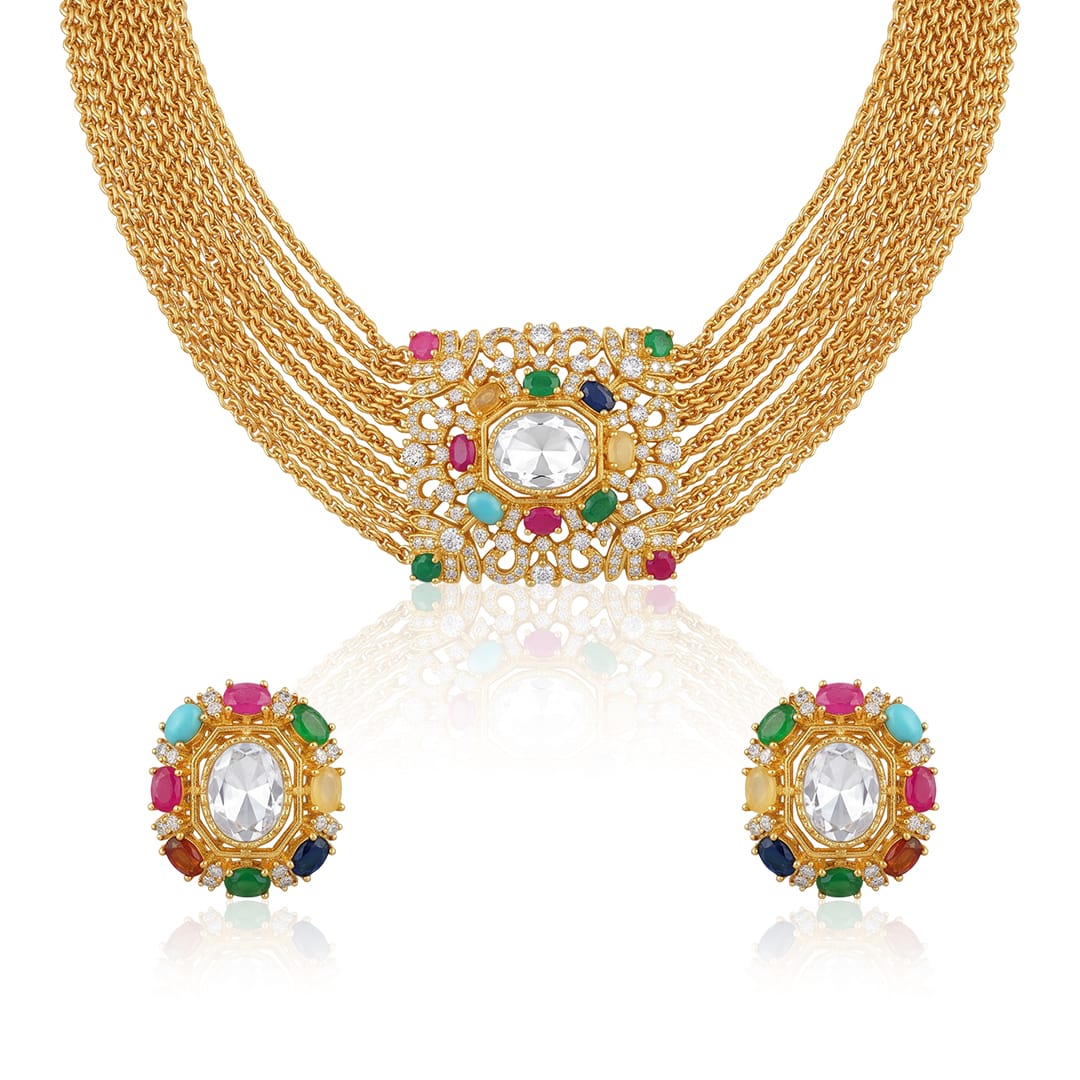 Vavya Choker necklace set - Image 2