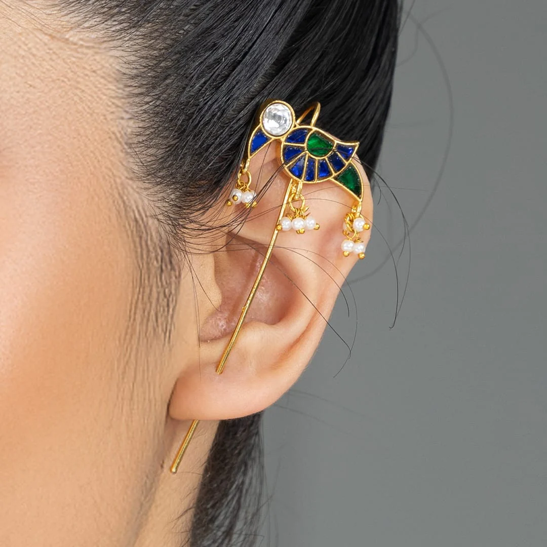 Vayra Ear Cuffs Earrings - Image 2