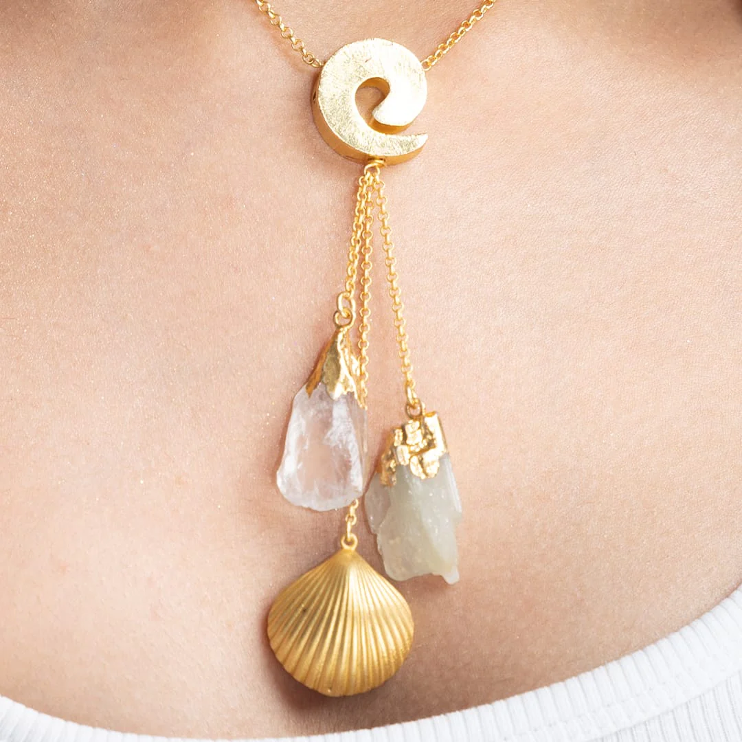 Veshna Long Necklace - Image 4