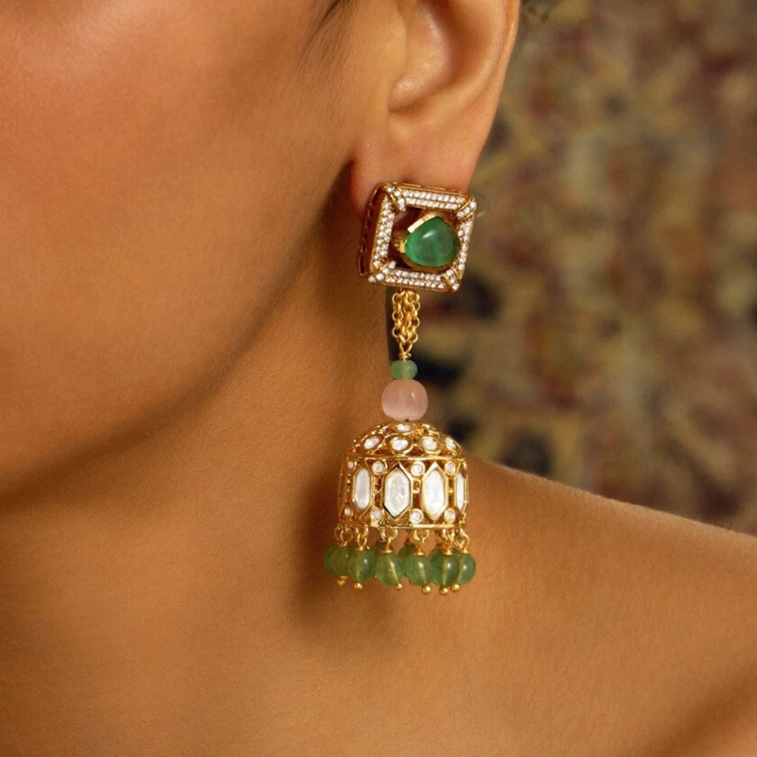 Vibrant Cascade Earring