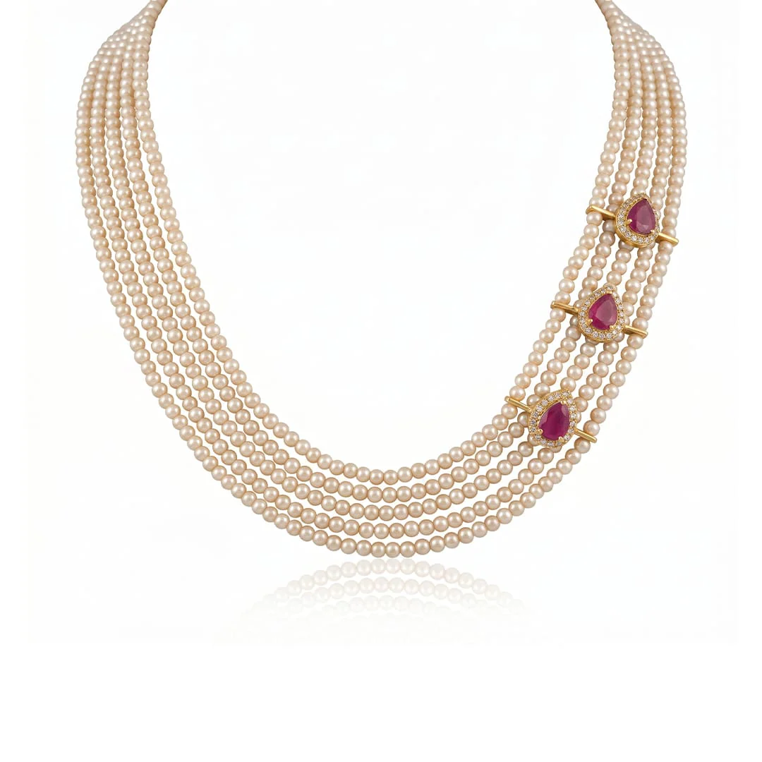 Viraya Pearl Necklace - Image 2