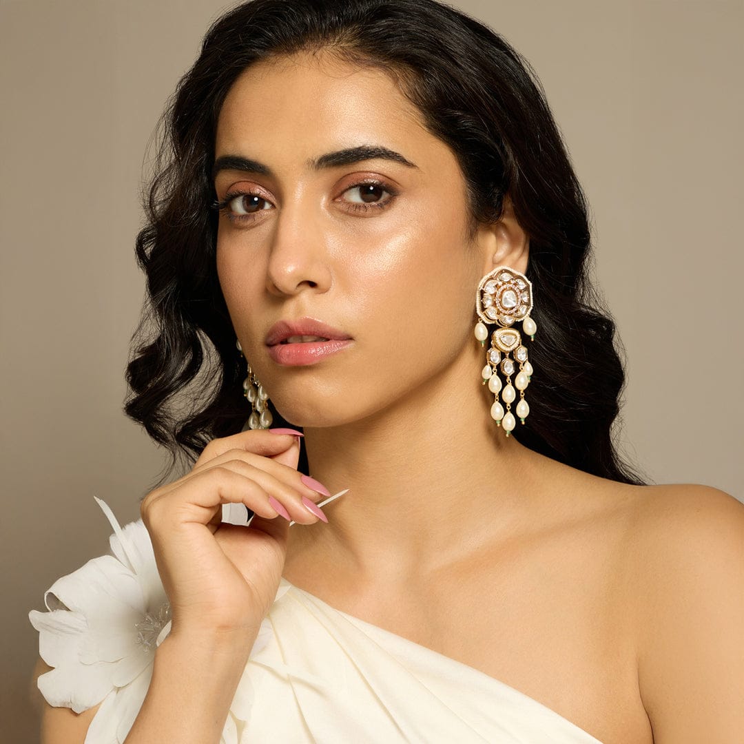 Whispering Elegance Dangles Earring - Image 2