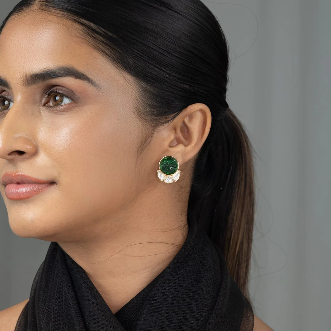 Zayana Stud Earrings - Image 2