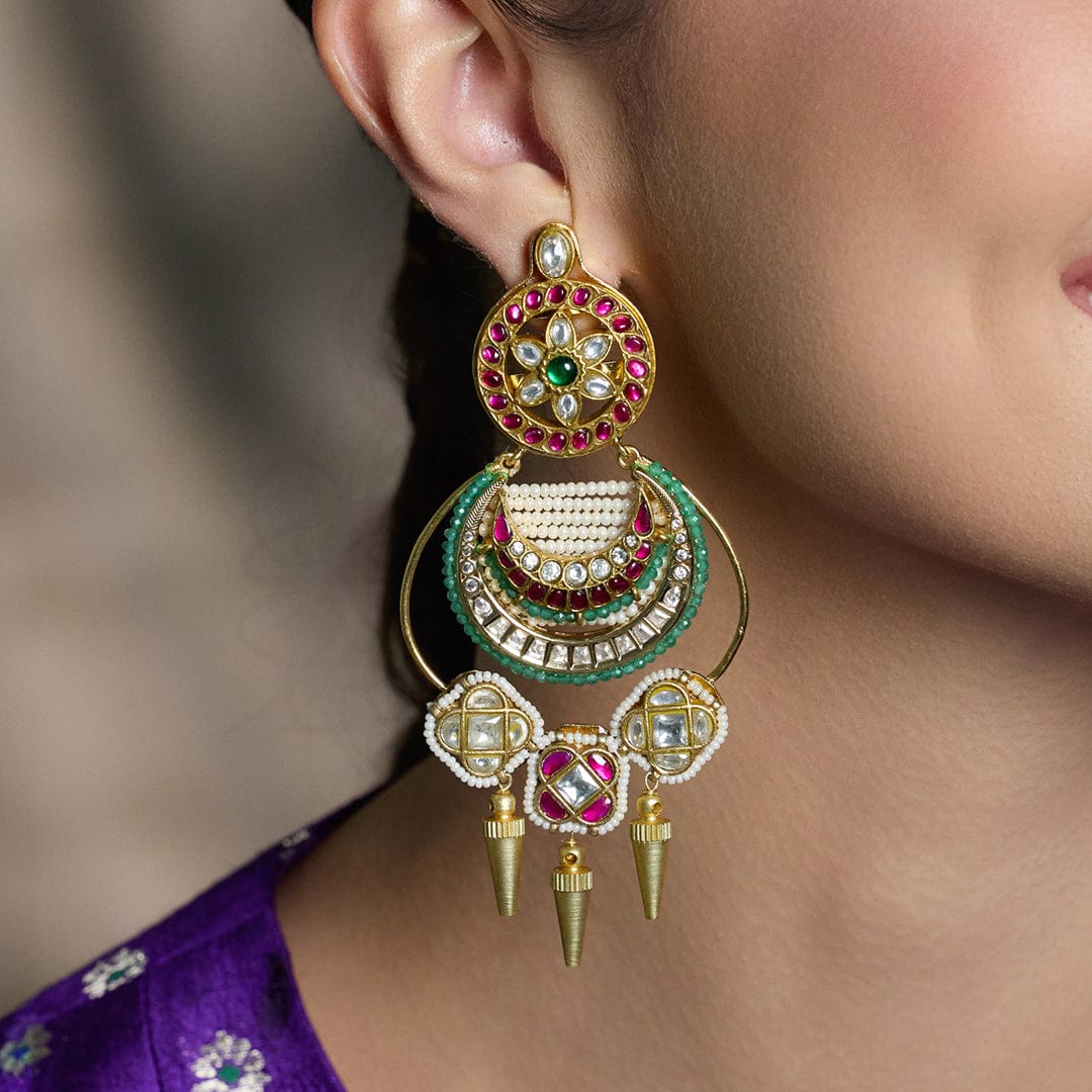 Zewar-e-Shaahi Chandbalis Earrings