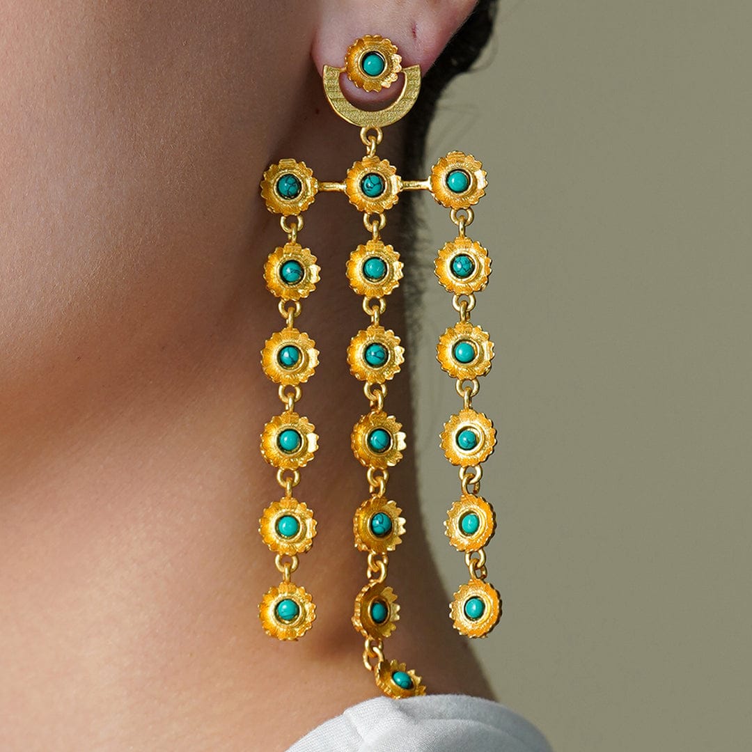 Zyrune Chandeliers Earrings - Image 3
